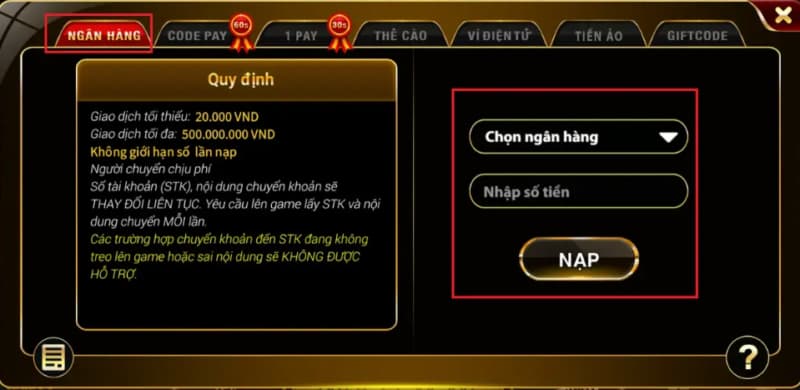 Cách nạp tiền Hitclub thông qua zalo Pay