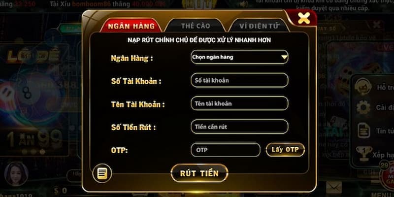 Lưu ý khi rút tiền Hitclub