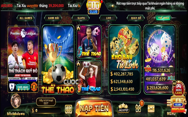 Cá cược thể thao Hit Club